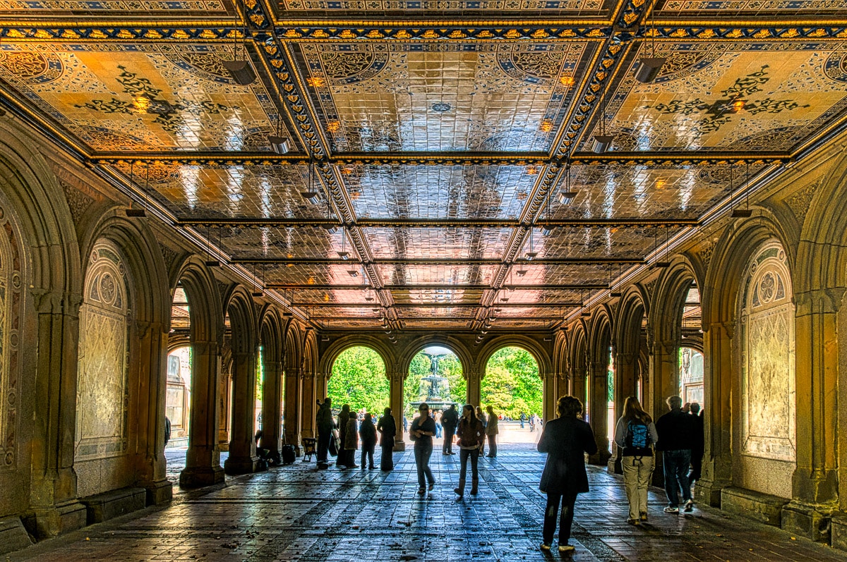 Central Park's Bethesda Terrace Arcade - EverGreene
